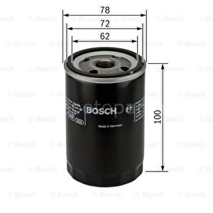 Fiat Punto 60 1.2 I.e. Cabrio 04.1994 - 04.1997 Bosch Yağ Fi̇ltresi̇ Filitre