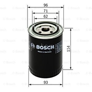 Audi A4 2.4 09.2001 - 12.2004 Bosch Yağ Fi̇ltresi̇ Filitre