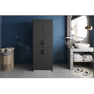 Çamaşır Ve Kurutma Makinesi Dolabı Antrasit B.i.v_2