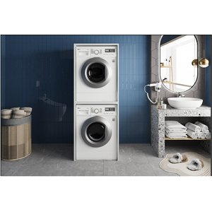 Çamaşır Ve Kurutma Makinesi Dolabı Beyaz B.i.v_1