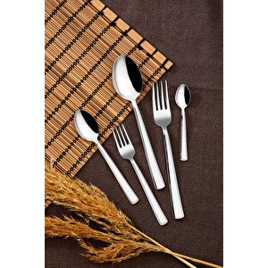 Milas 60 Parça Paslanmaz Çelik Çatal Kaşık Seti Ckr2185