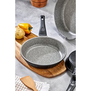 3 Parça Granit Döküm Tava Seti 20–24–28 Cm Ckr3898