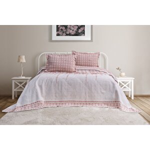 Marin 3 Parça Çift Kişilik Pike Takımı Kiremit 240 X 260 Cm, Kiremit, 240 X 260 Cm 3850 Kiremit