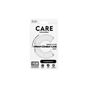 Care By Panzerglass Iphone 15 Urban Combat Case Beyaz Magsafe Uyumlu Kılıf