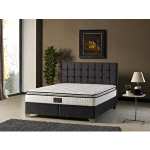 Luvita Tavşan Tüyü Ultra Full Ortopedik Pedli Yatak (antrasit) 160x200 cm