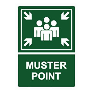 Muster Point Isg Uyarı Levhası Pvc A5 15x21 Cm 15x21 cm