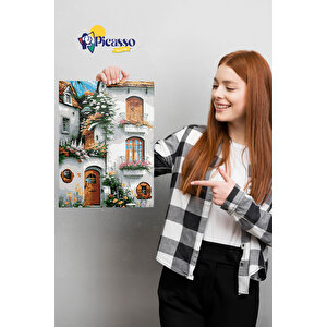 Bodrum Sayılarla Boyama Seti 50x70 cm