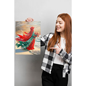 Sessiz Kıyılar Ve Laleler Sayılarla Boyama Seti 50x70 cm