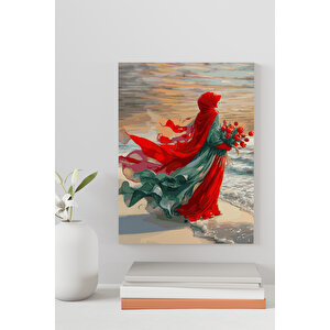 Sessiz Kıyılar Ve Laleler Sayılarla Boyama Seti 50x70 cm
