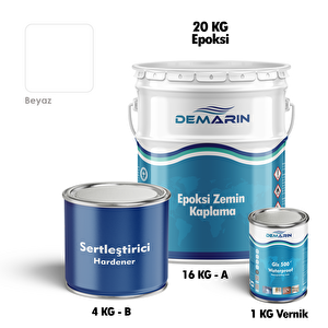Solventsiz (kokusuz) Epoksi Zemin Kaplama (tezgah, Zemin Boyası) 1054 Açık Krem