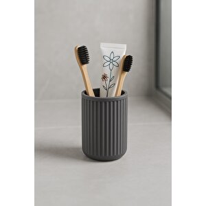 Diş Fırçalık Plastik Gri 3301