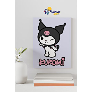 Kuromi Sayılarla Boyama Seti 35x50 cm