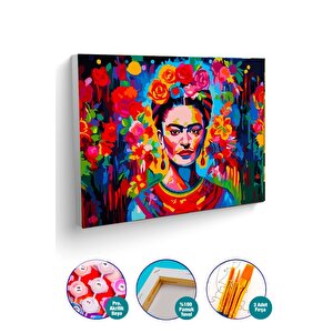 Frida Kahlo Sayılarla Boyama Seti 40x50 cm