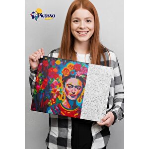 Frida Kahlo Sayılarla Boyama Seti 40x50 cm