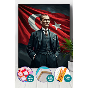 Ebedi Lider Sayılarla Boyama Seti 40x50 cm