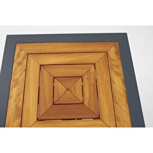 Grandy Bahçe Balkon Masasi ( 90 X 90 Cm ) Antrasi̇t