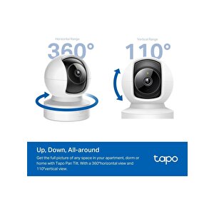 Tp Tapo C222 Ev İçin Pan/tilt Kablosuz Kamera