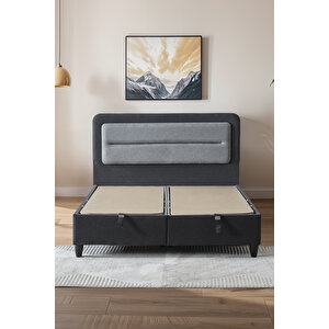 Gisela Çift Kişilik Sandıklı Baza Ve Başlık Takımı 2’li Set 140x190 cm