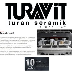 Turavit Loft Dikdörtgen Tezgâh Üstü Batarya Delikli Beyaz Lavabo 60x40 Cm Lft0710
