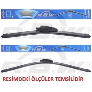 Fiat Ducato 243; 244; 245; 247 04.02-... 550 / 550 Mm. Rbw Muz Silecek Seti  2'li Takım. U Kanca Uyumludur.