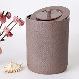 Linen Çöp Kovası Taupe