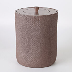 Linen Çöp Kovası Taupe