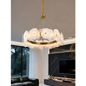 Harlow 80'lık Gold 66 Watt Ledli Avize