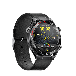 Kalobee Sk55 Amoled Ekran Yapay Zeka Destekli 3 Kordonlu Akıllı Saat– Iphone & Android Uyumlu,51 Mm Siyah