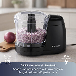 3 In 1 Mini Doğrayıcı 500 Ml Hch-02