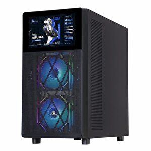 Powerboost Pb-p4367bb Usb 3.2 Argb Atx Mid Tower Siyah Kasa