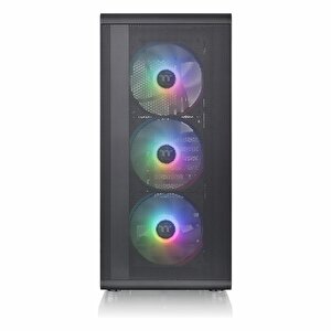Thermaltake S200 Tg 550w 80+ Usb 3.2 Argb Atx Mid Tower Siyah Kasa
