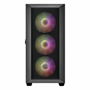 Cmt318 850w 80+ Bronz Usb 3.2 Argb Eatx Full Tower Siyah Kasa