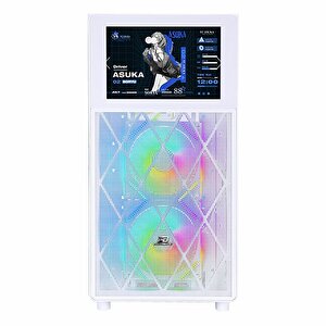 Powerboost Pb-p4367bw Usb 3.2 Argb Atx Mid Tower Beyaz Kasa