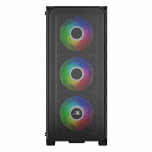 Powerboost Pb-ps5846b 600w 80+ Usb 3.2 Led Atx Mid Tower Siyah Kasa