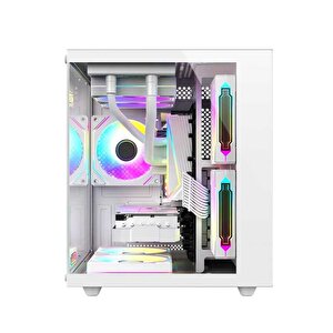 Sword Cube X55 Ryzen 7 5700x 32gb Ram 1tb M.2 Nvme Ssd 8gb Rtx5060 Sıvı Soğutmalı 27" 200hz Oyuncu Tavsiye Sistem
