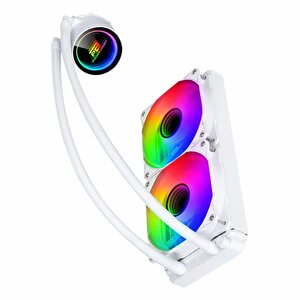 Powerboost Deep 240 Argb 240mm Am5/1700p Beyaz İşlemci Sıvı Soğutucu