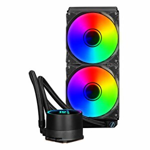 Powerboost Deep 240 Argb 240mm Am5/1700p Siyah İşlemci Sıvı Soğutucu