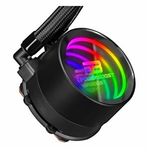 Powerboost Deep 240 Argb 240mm Am5/1700p Siyah İşlemci Sıvı Soğutucu