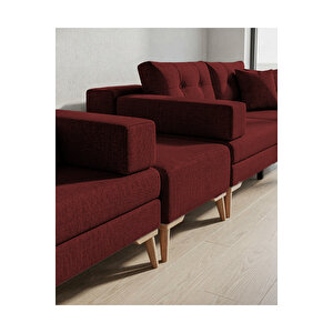 Zeri Modüler Koltuk & Kanepe - Bordo - 173 Bordo