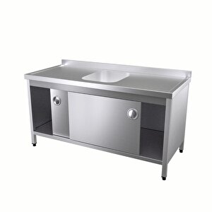 Vct-ed-87 Çalışma Tezgahı Evyeli Dolaplı