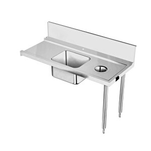 Bhrptbh16r Ön Yıkama Tezgahı+evye (500x400mm)+boşaltma Deliği Sağdan>sola 1600-konveyörlü Tip ,865425