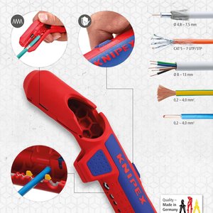 16 95 01 Sb Ergostrip® Üniversal Kablo Kılıfı Soyma Aleti