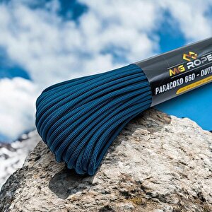 Polyester Paracord İp 4 Mm Petrol Renk 30 Metre