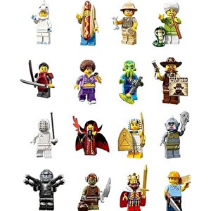 Minifigür - Seri 13 - 71008 - 16 Figür Tam Set
