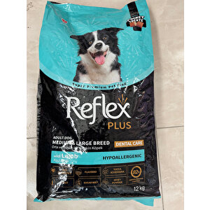 Plus Hypoallergenic Dental Care Kuzu Etli̇ Yeti̇şki̇n Köpek Mamasi 12 Kg