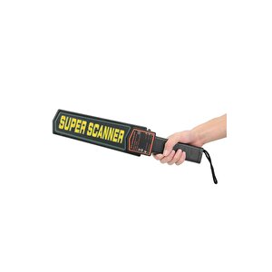 Super Scanner Md-3003b1 El Tipi Güvenlik Üst Arama Dedektörü 9v Pil Dahil