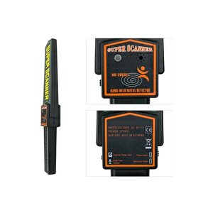 Super Scanner Md-3003b1 El Tipi Güvenlik Üst Arama Dedektörü 9v Pil Dahil