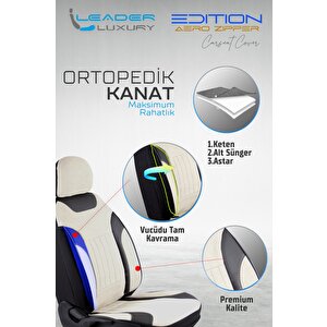 Mini Countryman Lüx Keten Oto Koltuk Kılıfı Ön Arka Takım Edition Bej Bej