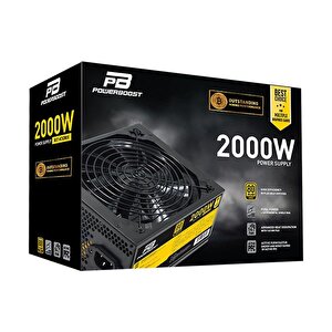Power Boost Bst-atx2000 2000w 14cm Fan Mi̇ni̇ng Power Supply Kutusuz