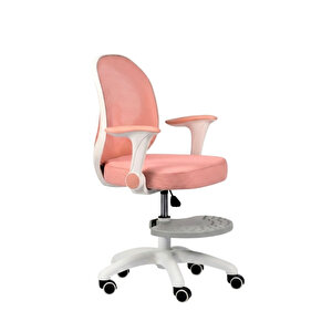 Luna Çocuk Çalışma Sandalyesi (ayak Pedallı) Pembe